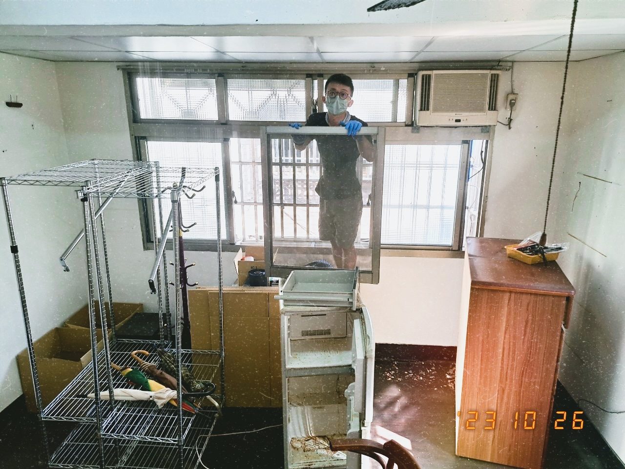 老屋整層清空．清運．細清．清空中